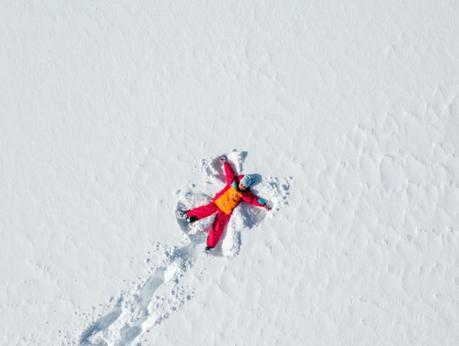 Schneeengel &copy; Ferienregion Salzburger Lungau